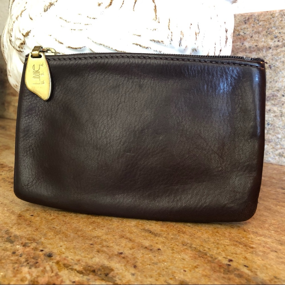 Libaire Leather Cosmetic Bag